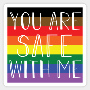 You Are SAFE With Me Sticker